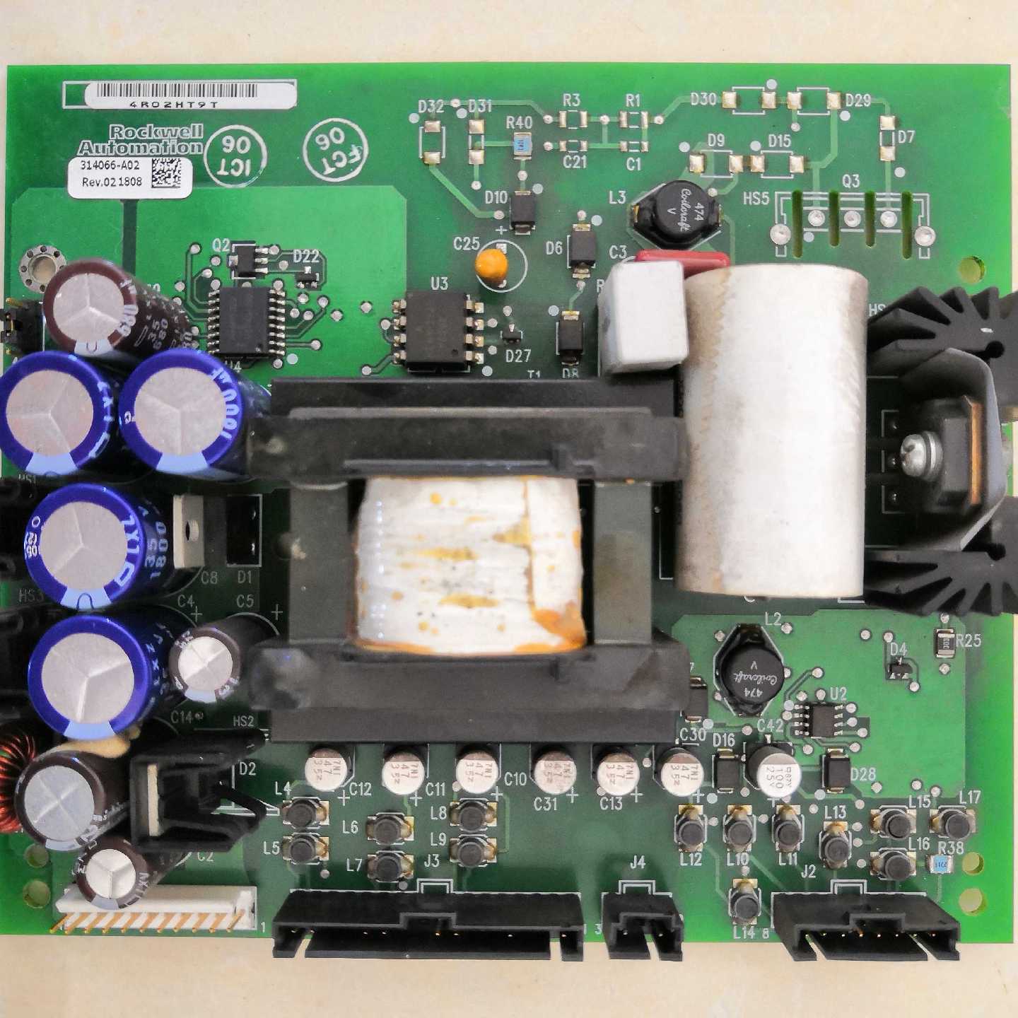 议价314066-A02 AB罗克韦尔变频器700电源板45KW 55KW 75KW 90KW - 实物图