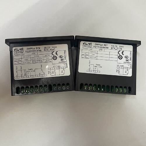 议价原装伊力威Eliwell电子温控器IDplus 974/EWplus 974/ 961 EM