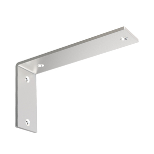 304不锈钢直角三角支架L型90度置物架墙上支撑隔板托架层板托加厚