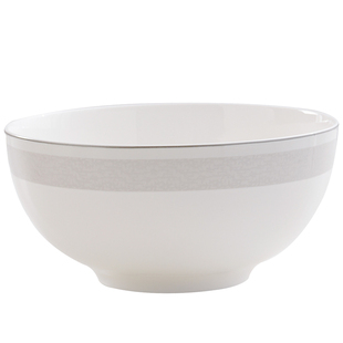 轻奢骨瓷8英寸大号汤碗家用浮雕深口炖菜碗水煮鱼大碗泡面碗汤盆