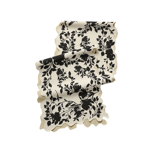 【原创异形】美式复古桌旗轻奢高端高级感茶几桌布长条餐桌桌旗布