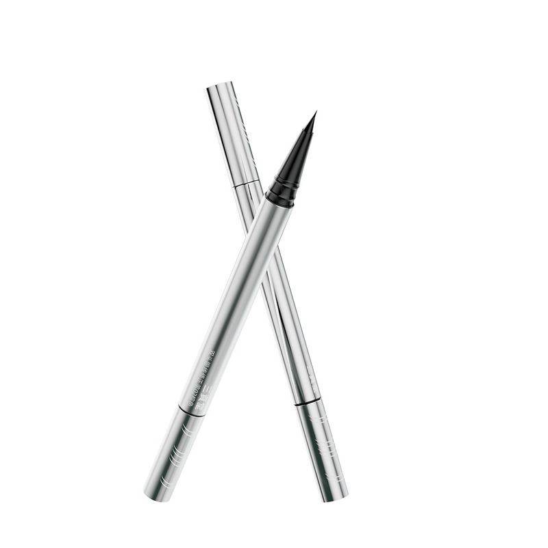 【明星同款】三资堂双头极细黑色眼线胶液笔印章持久不晕染防水女