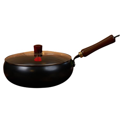 【官方正品】大肚锅家用铁锅炒锅