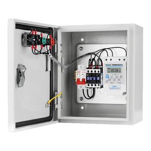 时控开关控制箱220V路灯电机水泵增氧机全自动定时器配电箱380V