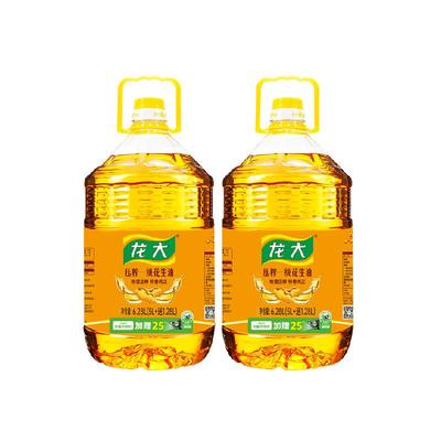 龙大压榨一级食用油6.28L×2桶
