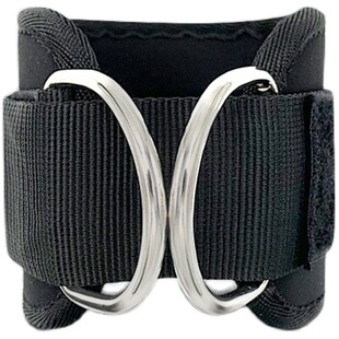 李宁龙门架脚踝扣健身绳索后踢绑带练腿练臀部训练辅助环家用器材