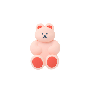 韩国romane可爱立体动物硅胶免打孔挂壁牙刷支架浴室吸盘式牙刷架