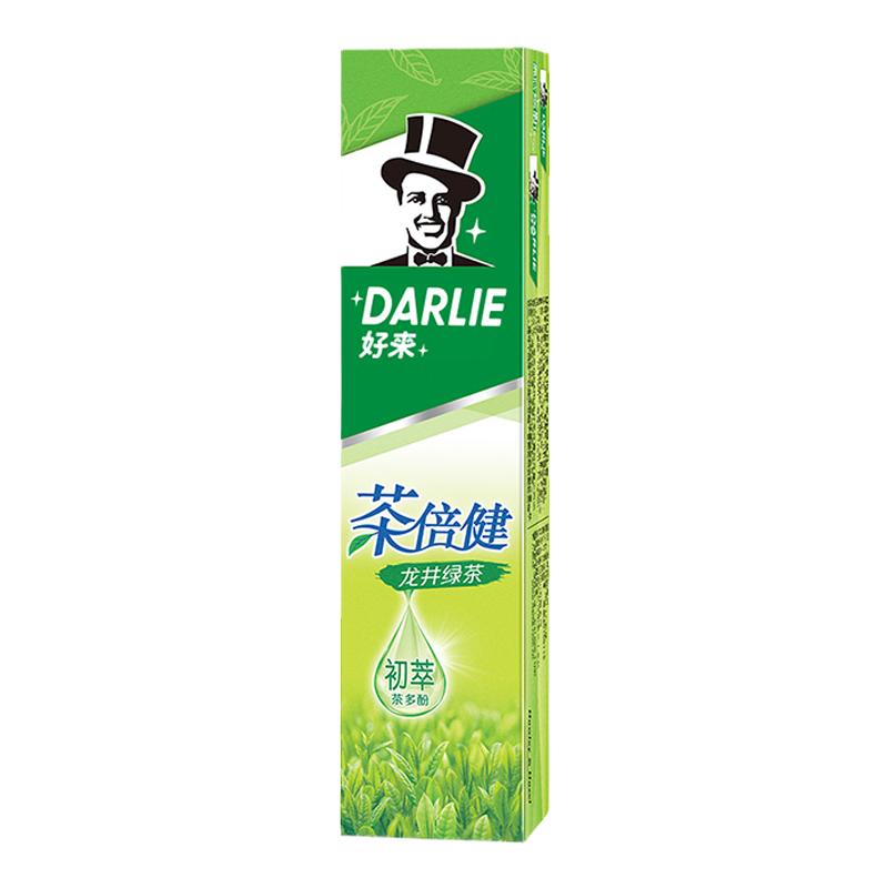 DARLIE(原黑人牙膏)好来牙膏190g茶倍健牙膏龙井绿茶去口气清新