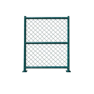 球场护栏学校体育馆围栏勾花网菱形足球篮球场围网安全铁丝隔离网