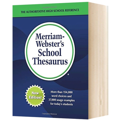韦氏学生同义词辞典 英文原版 精装 Merriam-Webster's School Thesaurus 英文版字典词典工具书 进口原版英语书籍