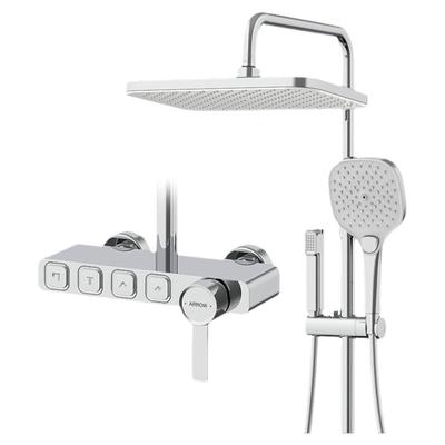 箭牌壁挂式花洒按键式花洒淋浴