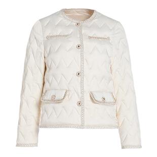 【90%鹅绒】乔万尼小香风羽绒服法式短款轻薄商场同款EM1T130