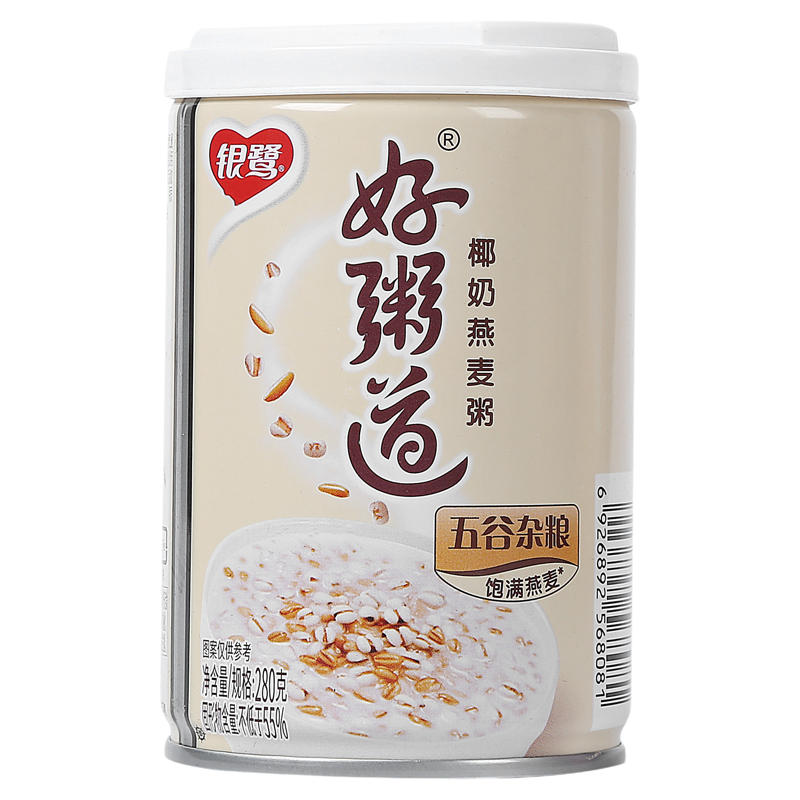 银鹭八宝粥玉米粥280g早餐杂粮粥