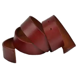 男士针扣真皮休闲无头皮带条男款头层牛皮平滑扣裤腰带加长加宽