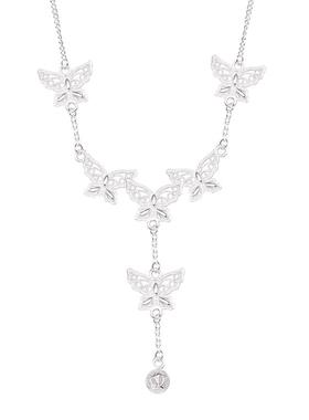 999足银翩翩飞舞蝴蝶项链2025新款爆款送女友闺蜜生日礼物ins首饰