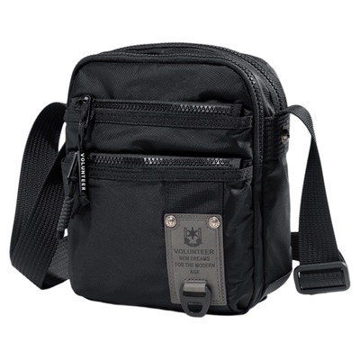 斜挎包男迷你单肩包帆布牛津布