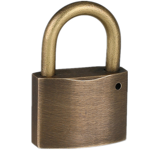 全铜加厚黄铜挂锁仿古户外挂锁纯铜锁民宿油站防火爆防锈锁