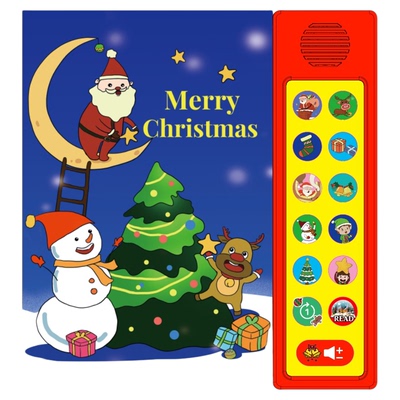 圣诞英文儿歌铃儿响叮点读发声书