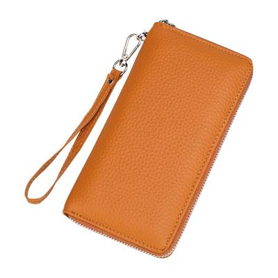 钱包纯色真皮多卡位耐用