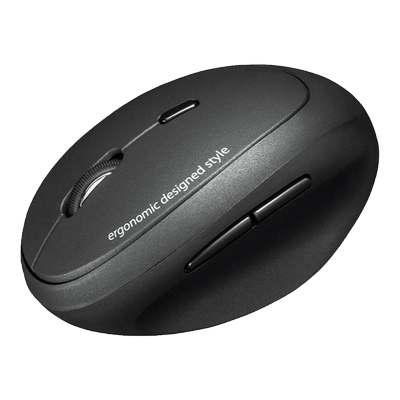 日本SANWA无线鼠标小巧竖握人体工学办公无线家用电脑滑鼠舒适