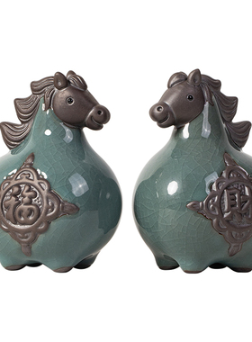 工艺品醒狮生日礼物创意摆件国潮佛山舞狮高级感小众桌面茶桌装饰