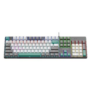 联想GK10机械键盘客制化有线混光104键极光键盘电竞游戏专用办公