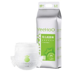YeeHoo小绿裤纸尿裤大吸量PLUS