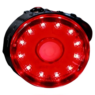 山地自行车夜间骑行后尾灯夜行儿童专用爆闪充电前后警示闪光夜灯