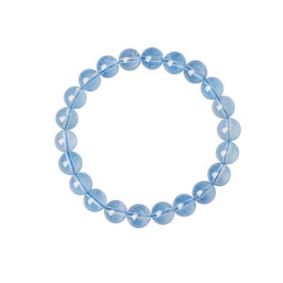 宫里上新冰晶海蓝宝手链