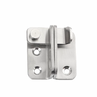 不锈钢插销门扣门栓不锈钢带插销锁扣门鼻门锁u型插销加厚明装式