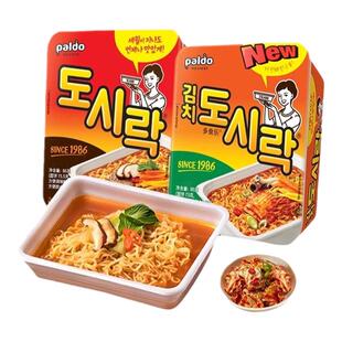 韩国paldo八道碗面泡菜牛肉方便面韩式速食泡面进口拉面热巴同款