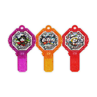 妖怪手表 妖怪钥匙 Ark K1-K6-New 盲盒低概率隐藏钥匙