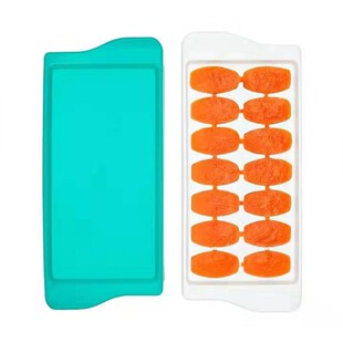 美国OXO tot奥秀冷冻冰格 婴儿童辅食储存盒宝宝食物分格保鲜餐具