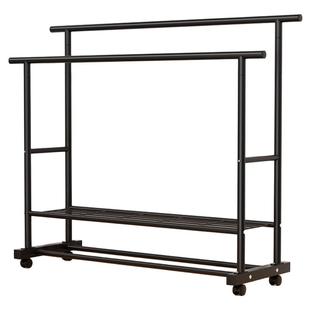 挂衣架落地卧室家用晾衣架简易衣帽架室内阳台凉衣服落地杆式架子