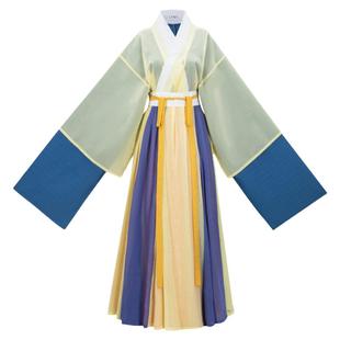 花朝记｜复晋系列｜晋制汉服垂顺版｜星尘｜晋制单襦穿孔破裙