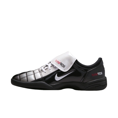 Nike耐克女鞋黑银Total 90低帮运动鞋薄底鞋复古足球鞋IO2389-001