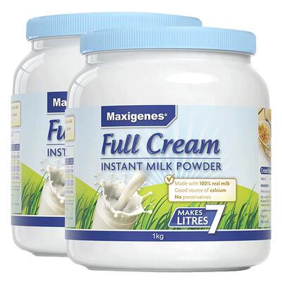 美可卓蓝胖子全脂maxigenes奶粉