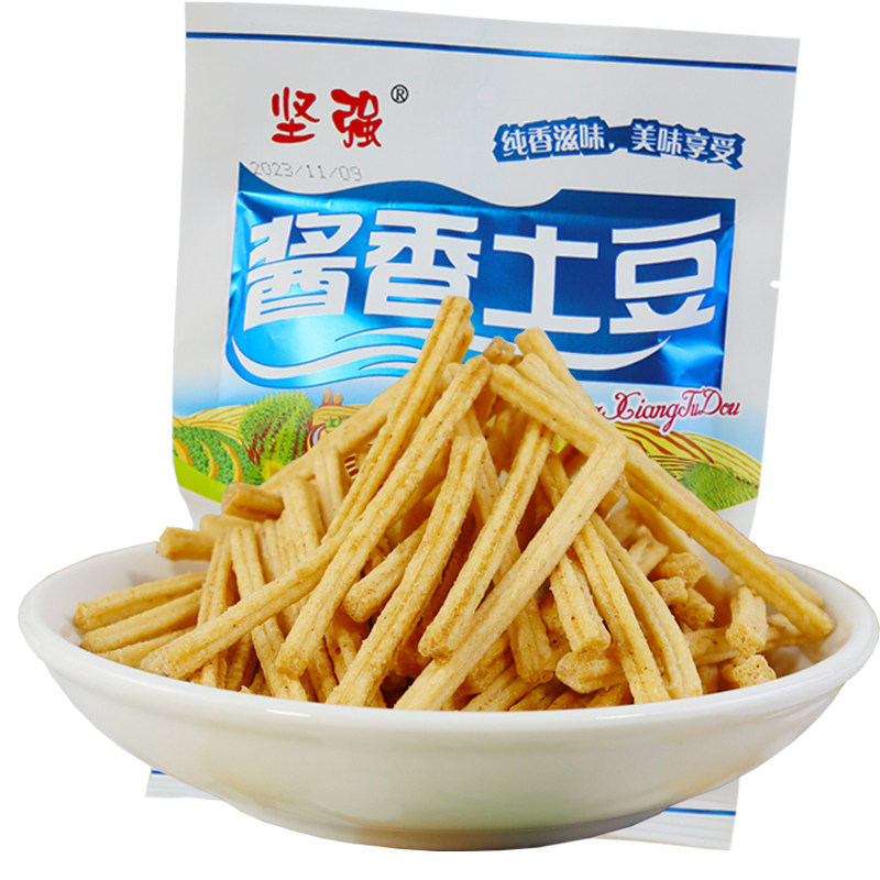 坚强酱香土豆条香脆可口儿时味