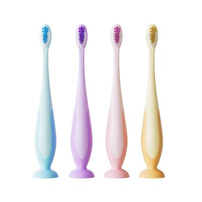 卡通小吸盘儿童牙刷4支装