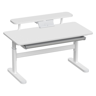 美好童年学习桌实木儿童书桌家用写字桌小学生可升降桌子课桌套装