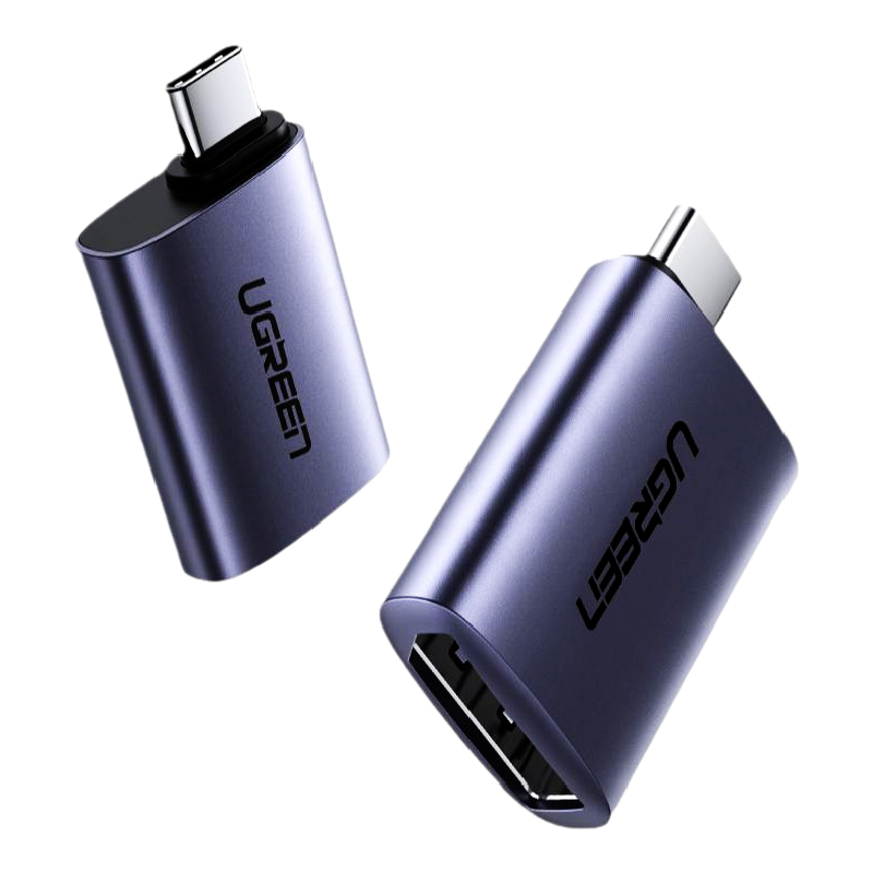 绿联typec转dp接头usb-c转换器displayport同屏4K高清144hz显示器macbookpro通用苹果电脑华为手机小米笔记本