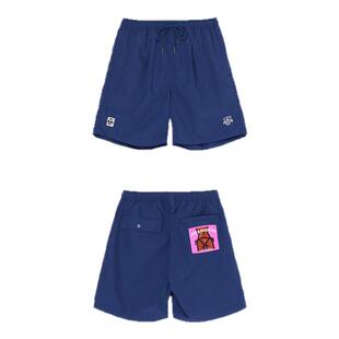 CHUMS洽洽鸟户外休闲短裤艺术家联名男女舒适透气休闲裤CH03-1381