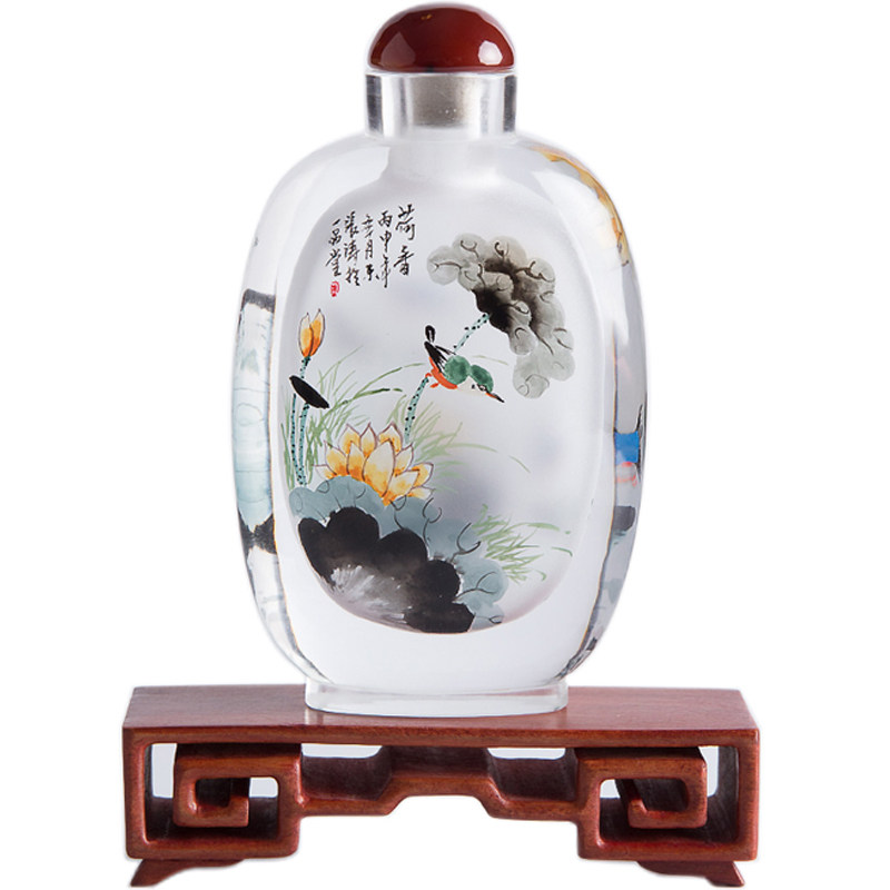 一品堂内画鼻烟壶中国风