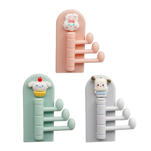 【关注主播！抢秒杀】恋家主义思考鸭书包挂钩课桌挂包收纳免打孔