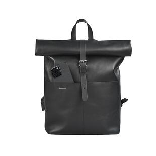 Sandqvist    ANTONIA双肩包通勤男女皮革防水旅行卷盖顶电脑背包