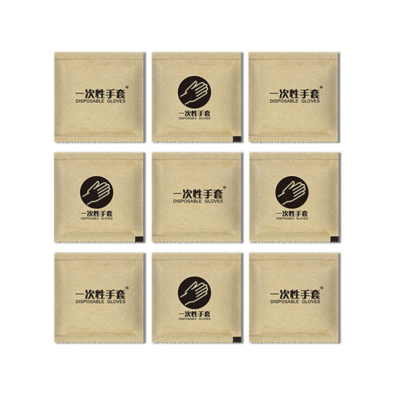 宝蓝蓝厨房独立装薄膜一次性手套