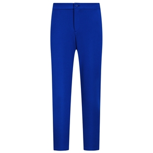 BMW STUDIO宝马女装官方早春直筒休闲裤宝马蓝女款裤子针织长裤女