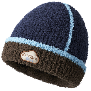 KK树亲子儿童帽子秋冬季宝宝毛线针织男童女孩围巾手套2025新款厚