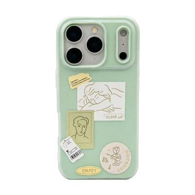 趣壳新款适用苹果17Pro/华为mate80/荣耀600Pro/小米15/OPPO/VIVO X300淡青色手机壳磨砂手感iPhone13/14/16