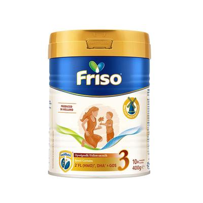 全新升级-Friso/美素佳儿 荷兰版白金婴儿配方奶粉3段400克*1罐